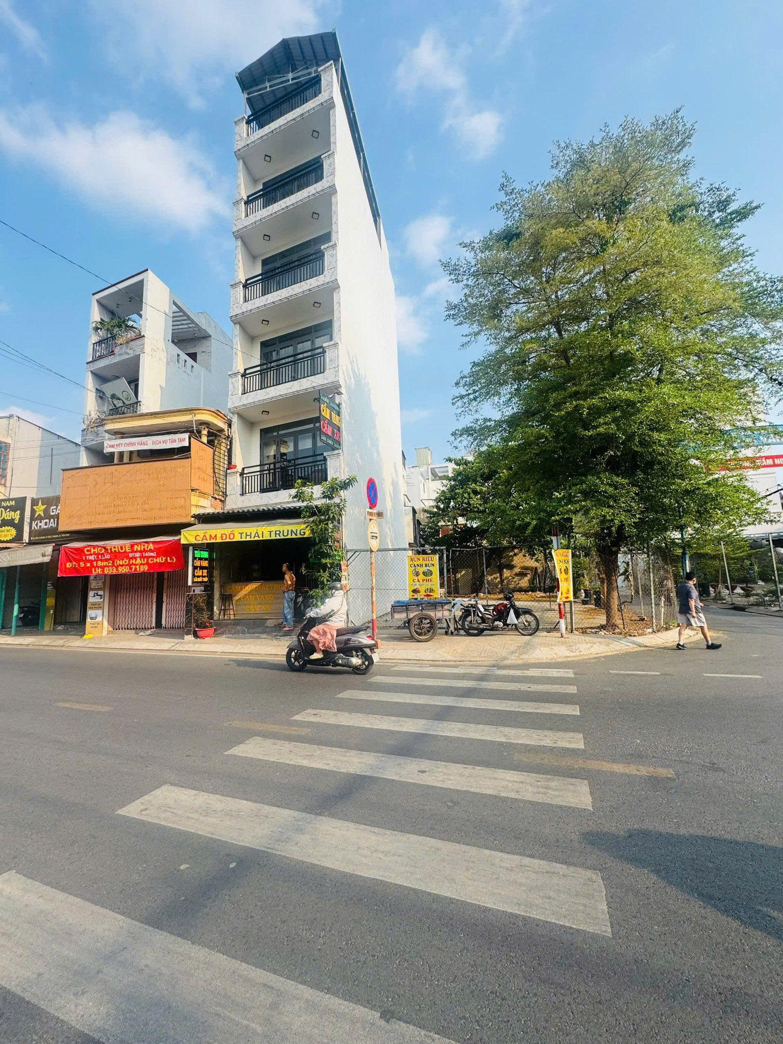  Bán Đất - 2 mặt tiền Tân Thành - gần Âu Cơ, Giáp Bàu Cát, 11x30m, Tiện xây Biulding, 33,5 tỷ. 