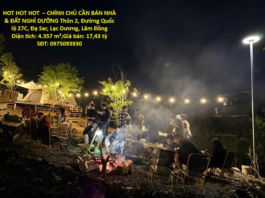  HOT HOT HOT  – CHÍNH CHỦ CẦN BÁN NHÀ & ĐẤT NGHỈ DƯỠNG Thôn 2, Đường Quốc lộ 27C, Đạ Sar, Lạc Dương, Lâm Đồng 