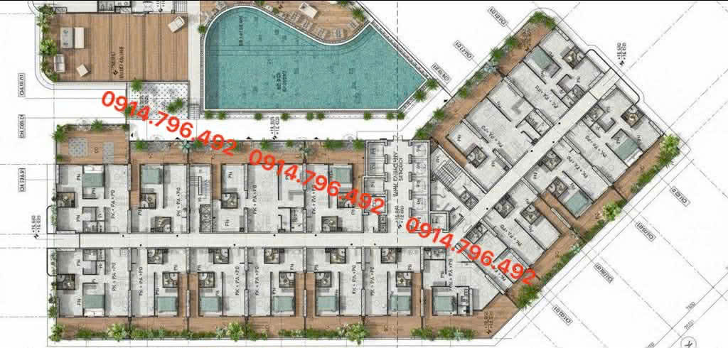  Căn hộ sân vườn Ecopalace - ban công siêu rộng 
