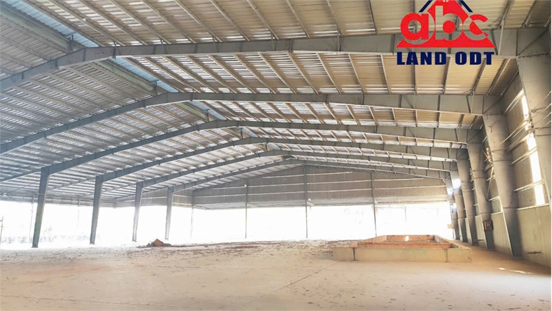  XN195 cho thuê xưởng sản xuất khung thép tiền chế, trống xưởng sẵn sàn bàn giao liền 