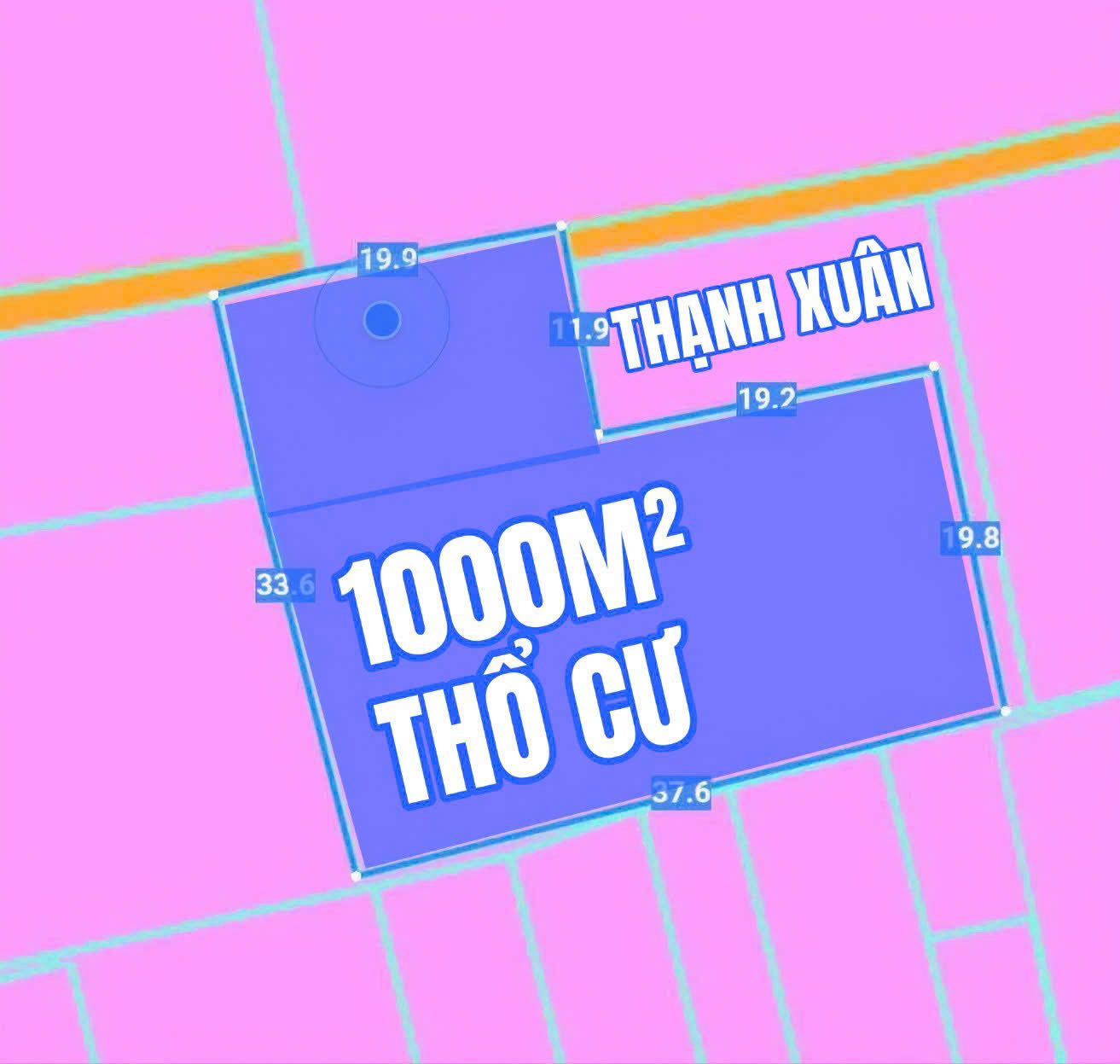  SIÊU PHẨM 1000M² FULL THỔ CƯ – THẠNH XUÂN Q12 – CHỈ 22.5 TỶ 