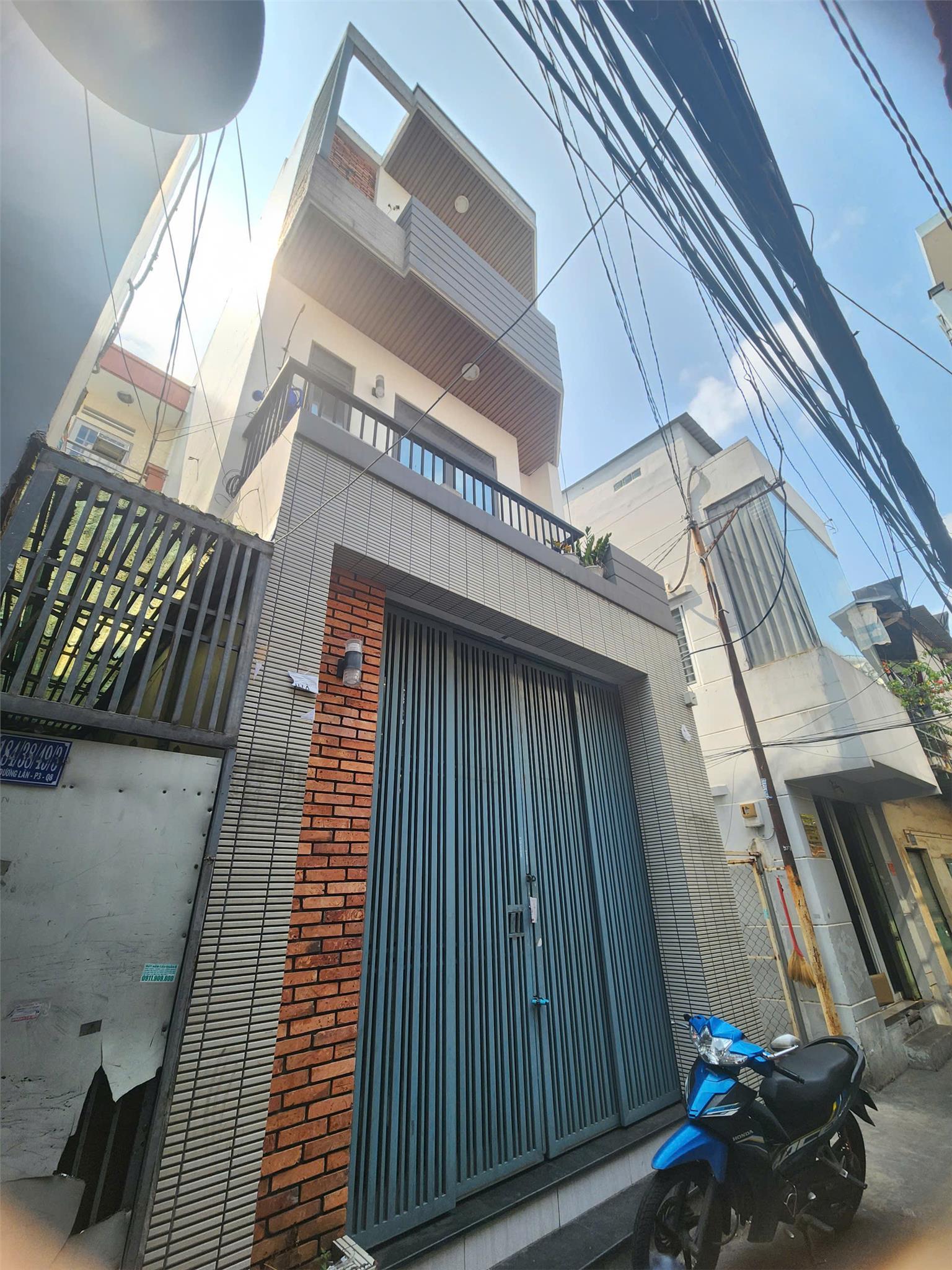  Nhà đẹp 3 tầng QUẬN 8 184 Âu Dương Lân Q8 kế HXH0948769331 