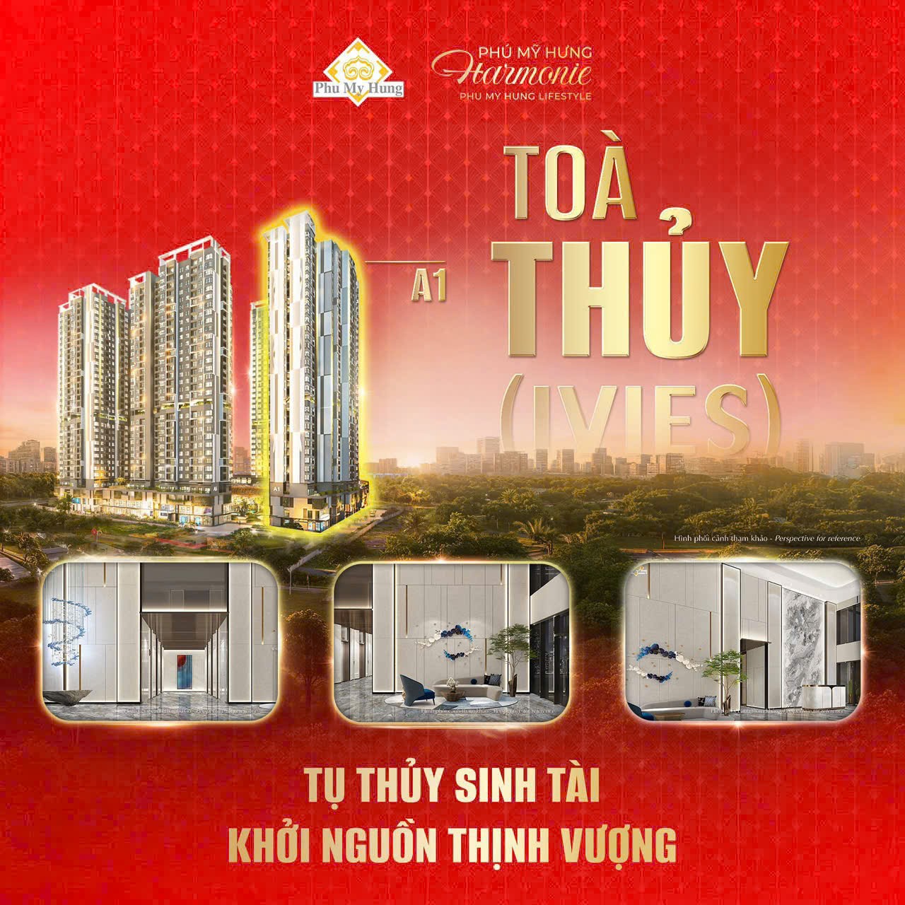 CĂN HỘ HARMONIE PHÚ MỸ HƯNG BÀN GIAO CAO CẤP CHỈ TỪ 2.1 Tỷ/Căn 
