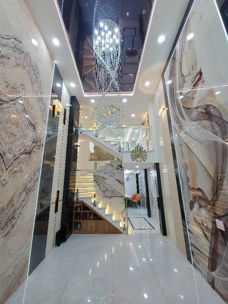  HẺM XE HƠI NGUYỄN VĂN LƯỢNG - CÁCH MẶT TIỀN 10M - 4 TẦNG -  40M2 NỞ HẬU - NHỈNH 7T TÍ XÍU - PHÁP LÝ CHUẨN 