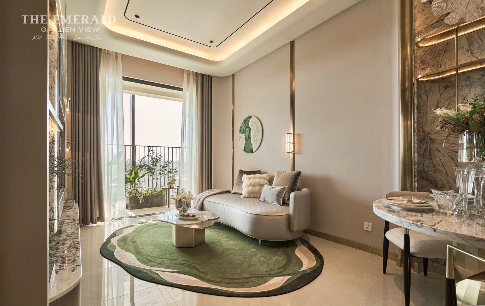  9 Triệu/tháng một quyết định nhỏ thanh toán đến khi nhận nhà tại The Emerald Garden View. 