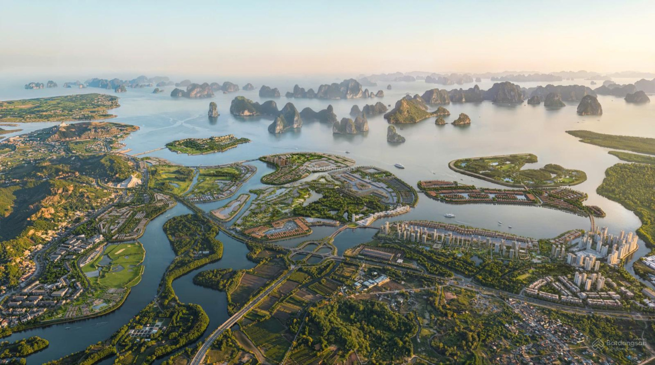  Bán biệt thự song lập Vinhomes Global Gate Hạ Long, view quan kỳ quan thế giới. DT 162m², mặt tiền 9m 