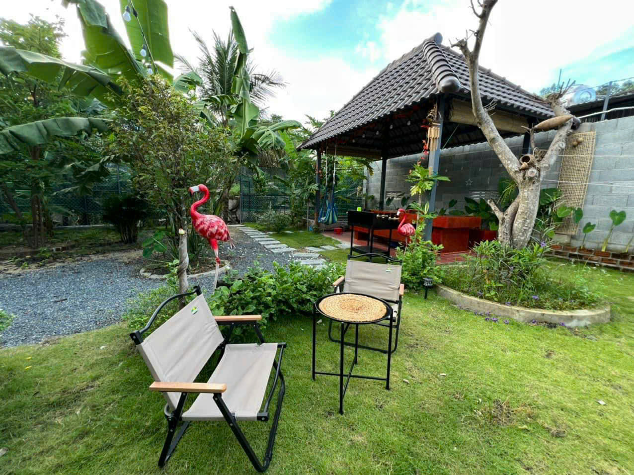  Nhà Vườn Sinh Thái Gần Sân GOLD DIAMOND BAY NHA TRANG 