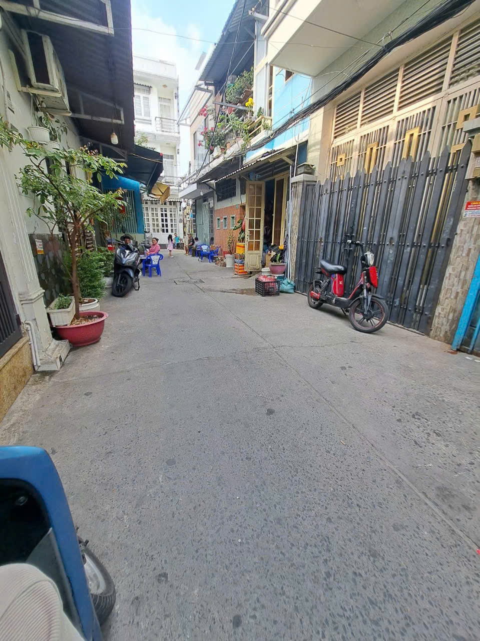  1tret 1lau_Hẻm 1sec_Đường rước nhà 5m - Trần xuân soạn .cạnh lottmart.Him lam Q7 