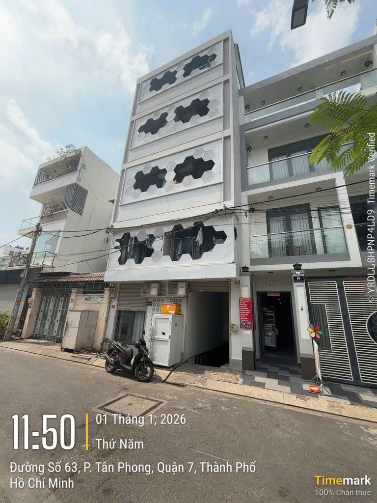  Quận 7, Căn Hộ Dịch Vụ 6 Tầng, 20 Phòng, 6x18m, 27 Tỷ, Tại KDC Tân Quy Đông, Bán Gấp 