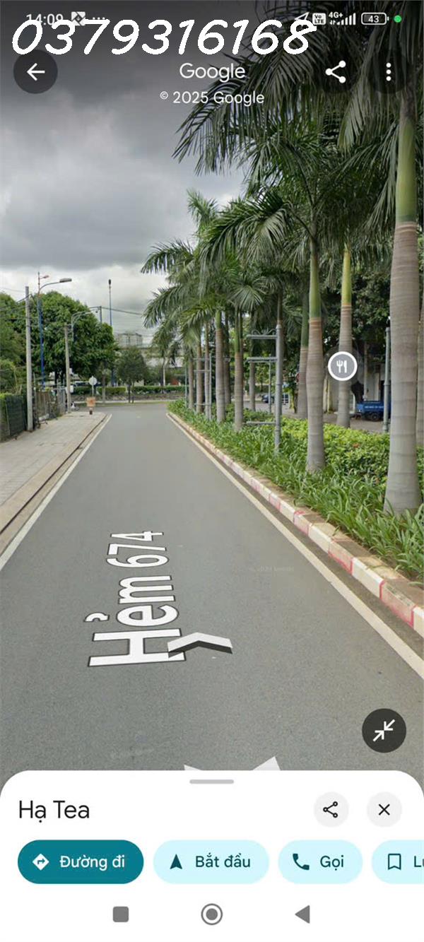  Biệt thự mặt tiền 140m2, Đường số 672 tại phường Phước Long B, Q9 