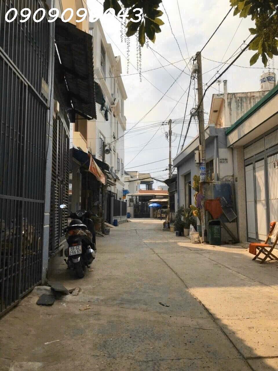  ????NHÀ GIÁP GÒ VẤP – LÊ VĂN KHƯƠNG HXH, ĐẬU CỬA 