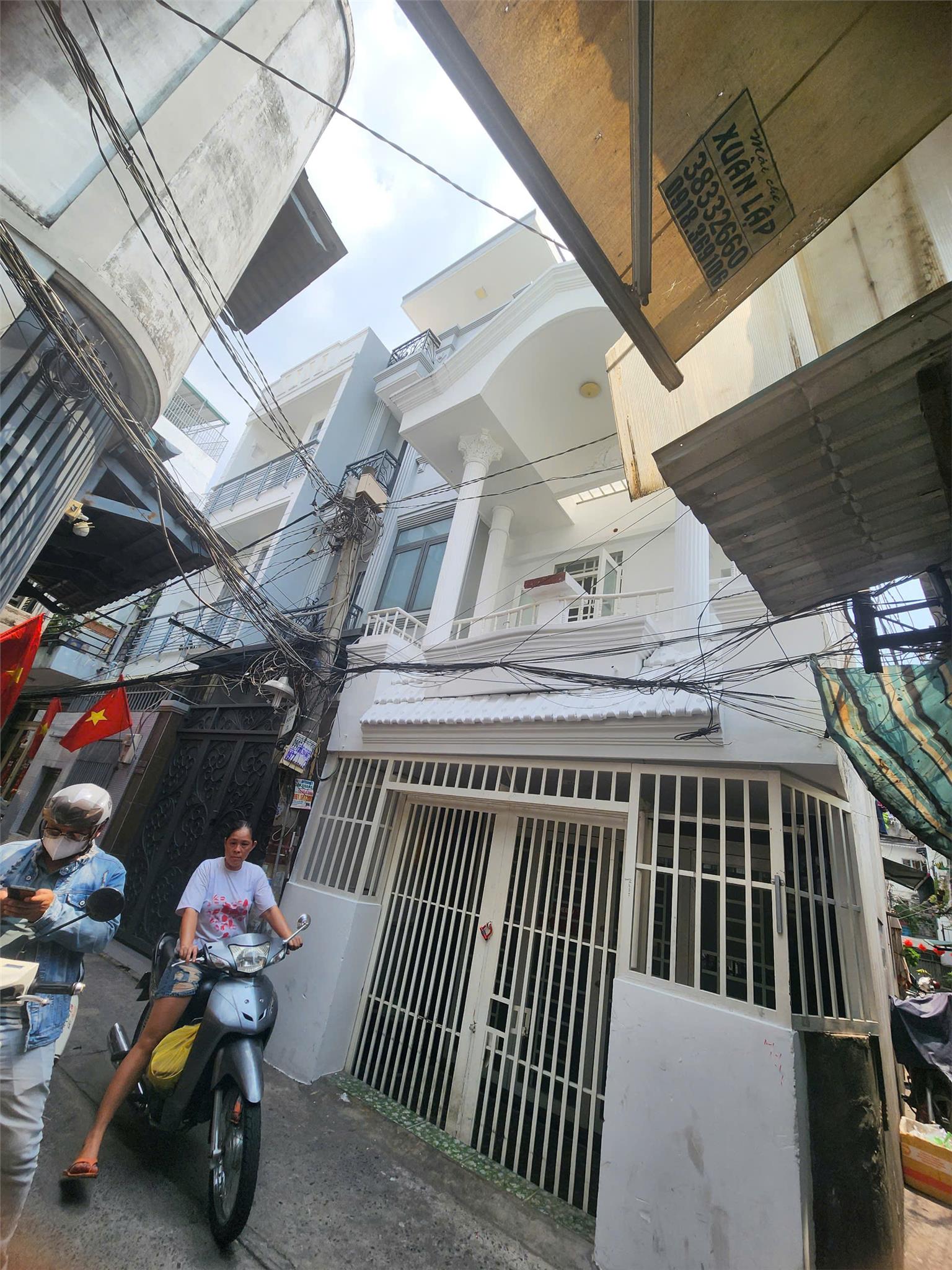  Bán nhà  Dương Bá Trạc  – Lô góc thoáng, giáp Q1  – 5.9 tỷ -0949769331 