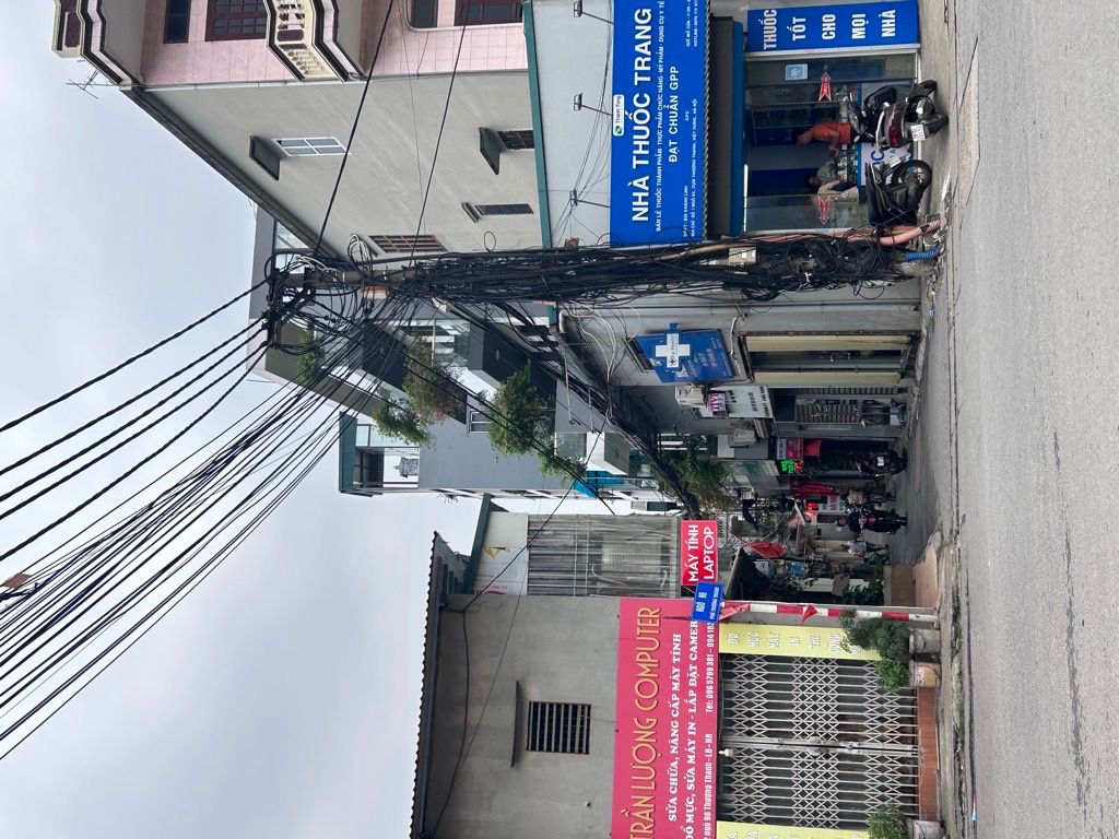  Bán đất ngõ 96 Thượng thanh 50m x 4m2 lô góc, oto thông chỉ 9t còn tl. 