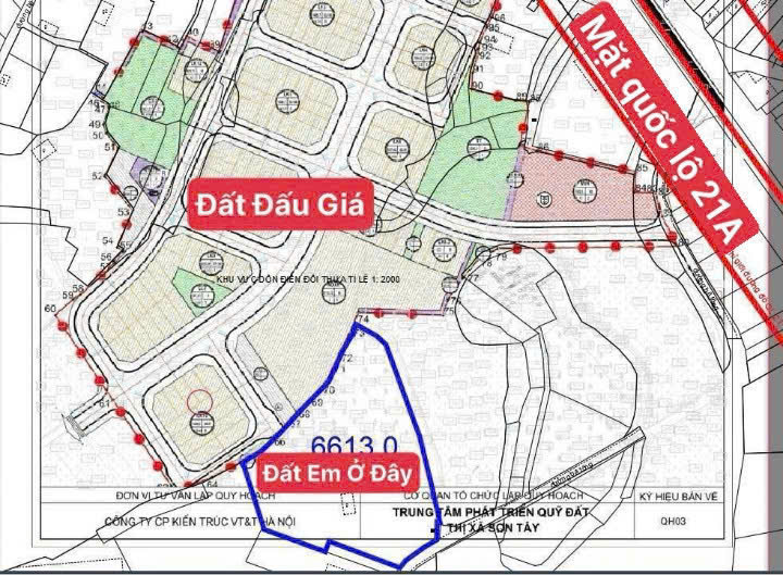  Làn 2 quốc lộ 21 ngay sát đất đấu giá 102m chỉ 3,2ty 