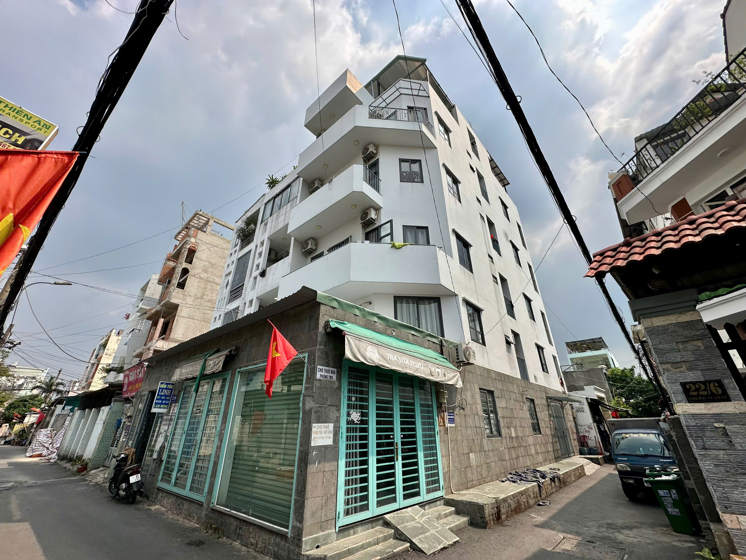  (Tin thật 100%) Bán tòa CHDV lô góc 212m2 x 24P tại Quang Trung - HXH 6m - DT 1,9 tỷ ~ 7,4%/năm 