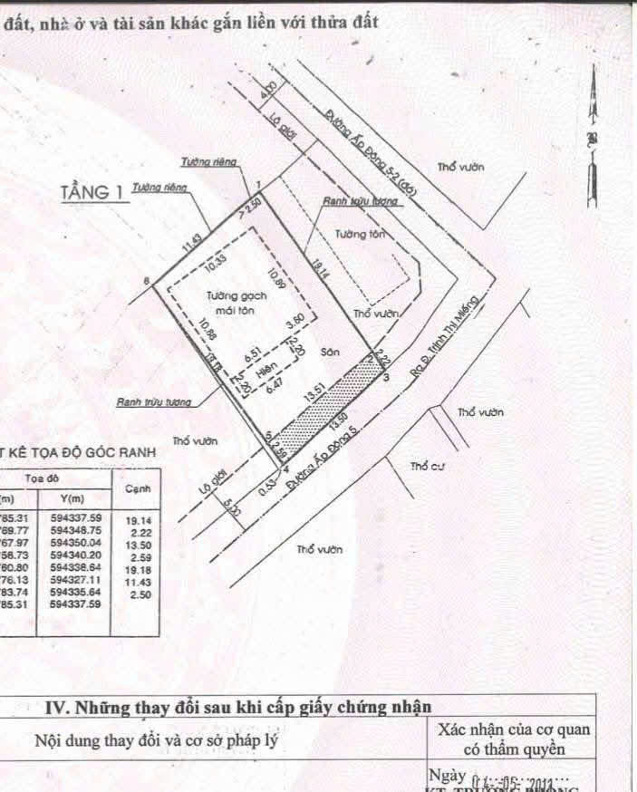  MẶT TIỀN ẤP ĐÔNG – NGANG 13,5M NỞ HẬU – SÁT Q12 CHỈ 13 TỶ 