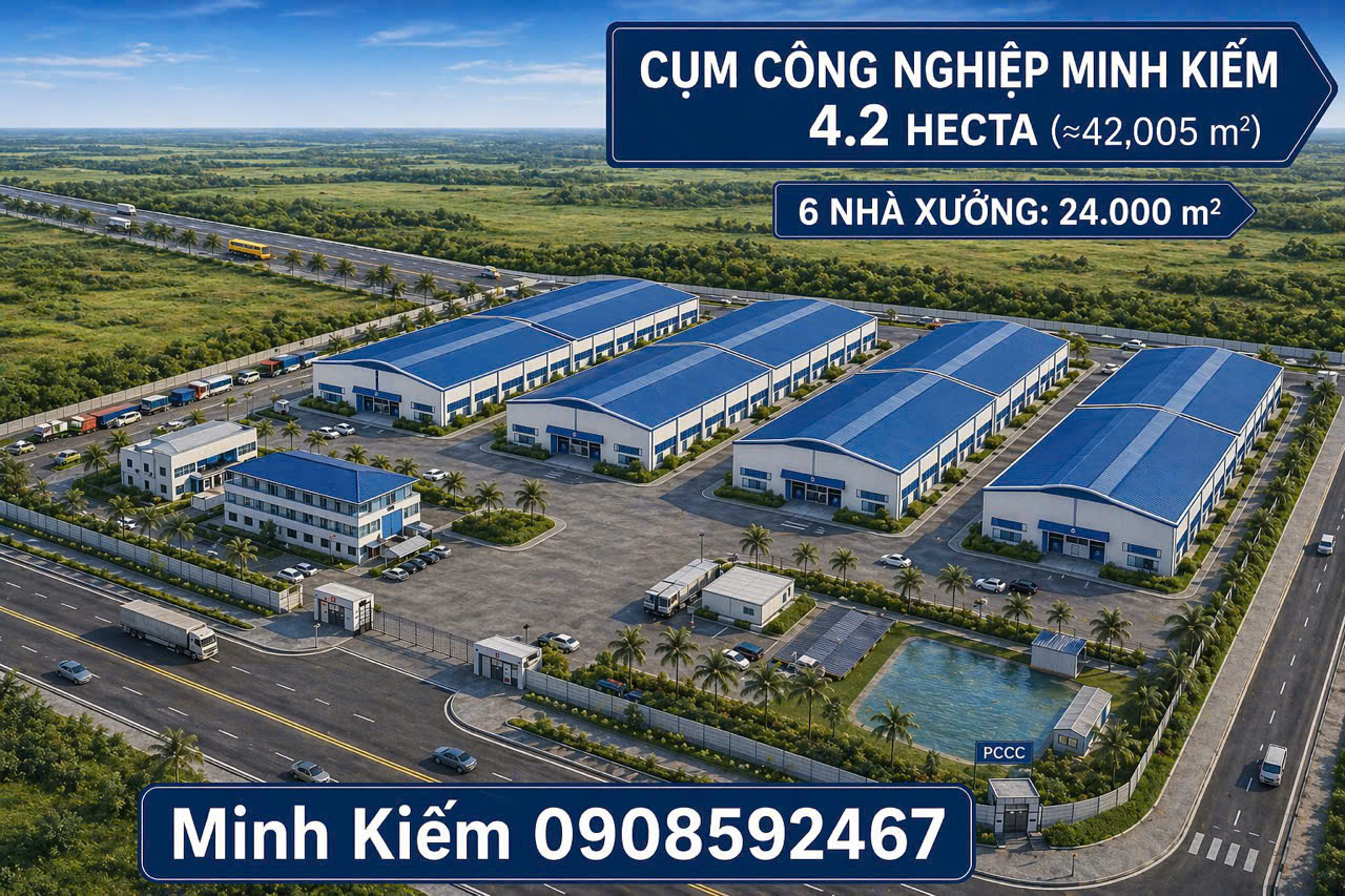  QUỸ ĐẤT MỞ XƯỞNG SẢN XUẤT – 2 MẶT TIỀN – PHÁP LÝ MINH BẠCH – TIỀM NĂNG LOGISTICS LÂU DÀI 