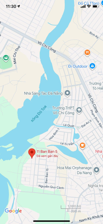  Bán đất Bá Tùng MT đường 5m5 Ban ban 5, Ngũ Hành Sơn, view công viên, chỉ 4 tỷ tl 