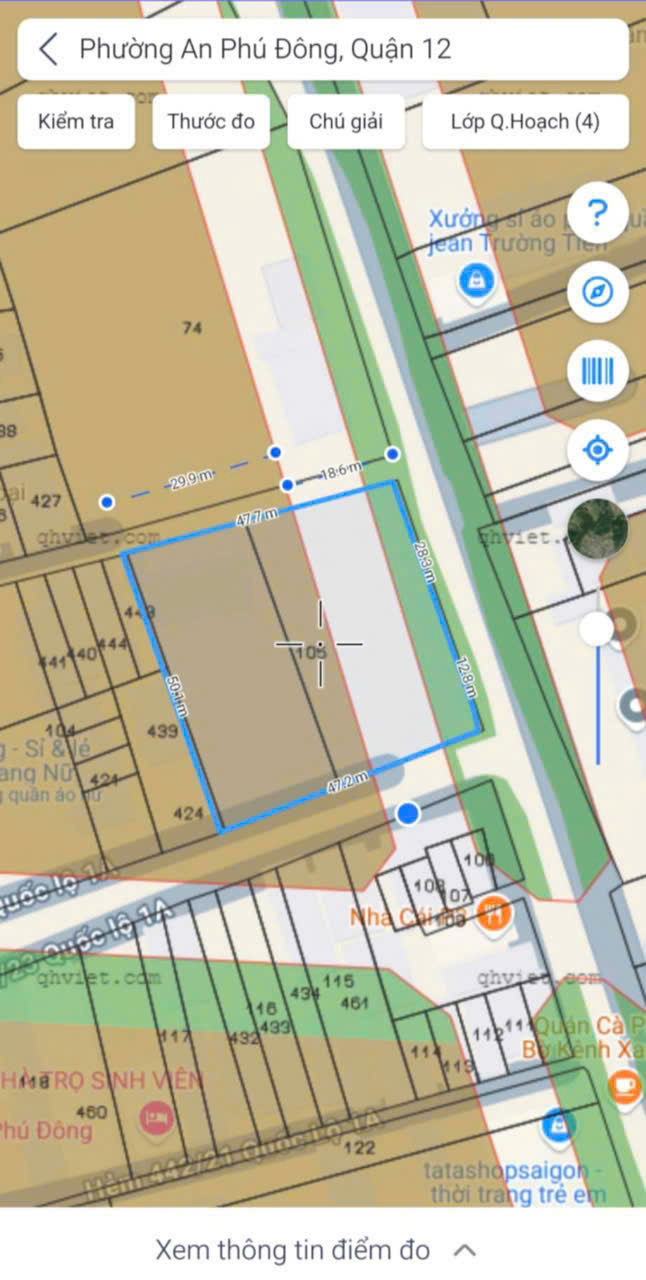  ĐẤT KHỦNG 2.000M² (48x50) GÓC VIEW SÔNG AN PHÚ ĐÔNG, Q12 GIÁ 49 TỶ! 