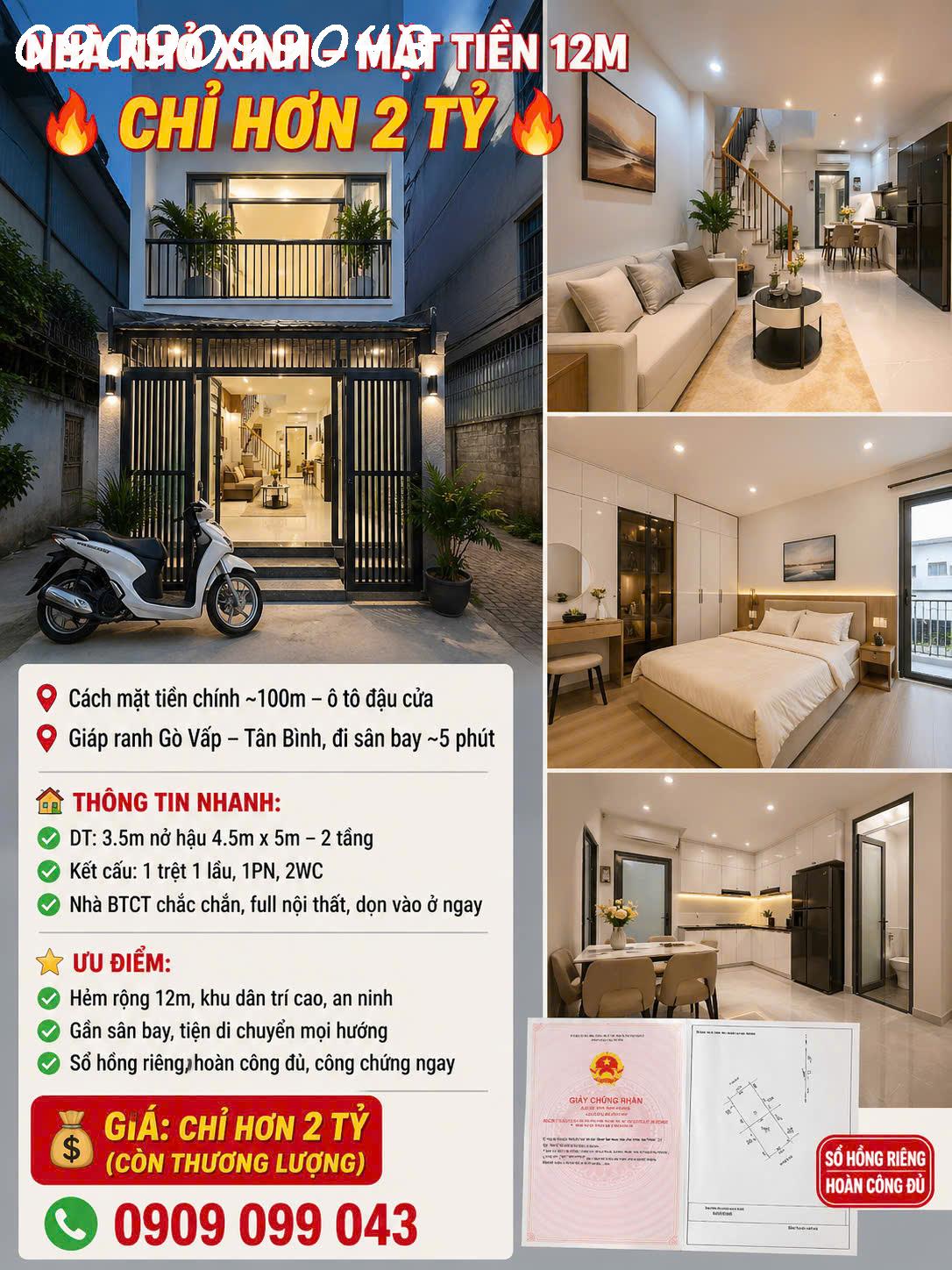  r???? NHÀ NHỎ XINH – GIÁ HƠN 2 TỶ ???? 