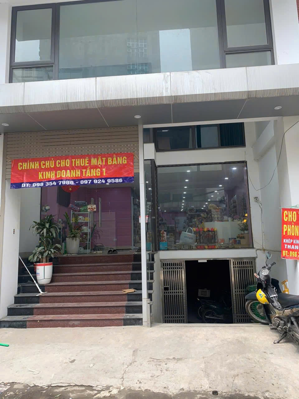  CHÍNH CHỦ CHO THUÊ MẶT BẰNG KD + CĂN HỘ – MỸ ĐÌNH, NAM TỪ LIÊM, HÀ NỘI 