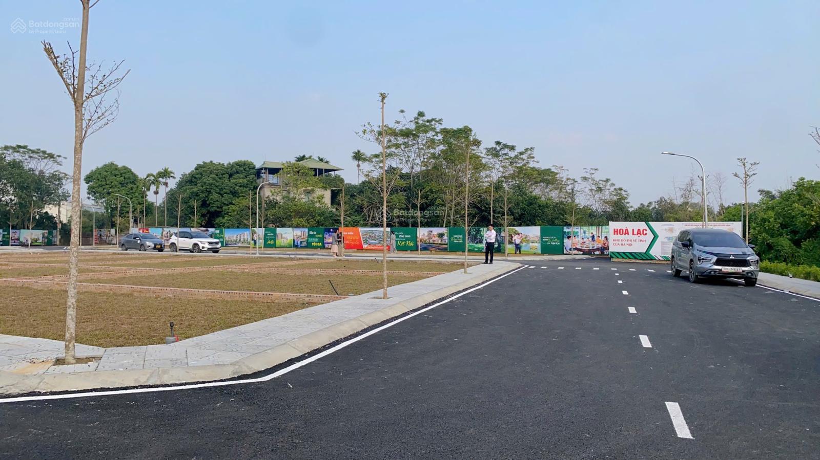  Tiết lộ lô đất 100m2 gần Đại học Quốc Gia, khu vực trung tâm Hòa Lạc 