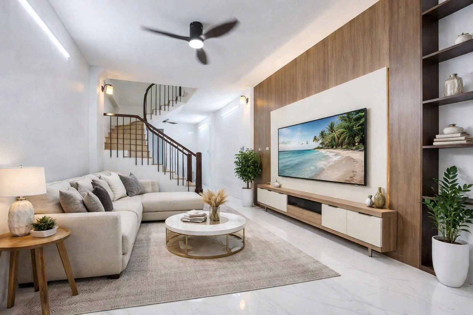  ???? NHÀ ĐẸP TRUNG TÂM THẠCH BÀN – FULL NỘI THẤT – NHỈNH 6 TỶ 