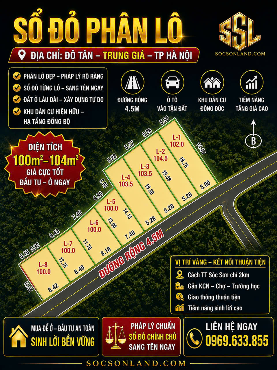  100m² FULL THỔ – GIÁ CHỈ 720 TRIỆU – CỌC DÀI 3 THÁNG LƯỚT SÓNG THOẢI MÁI 