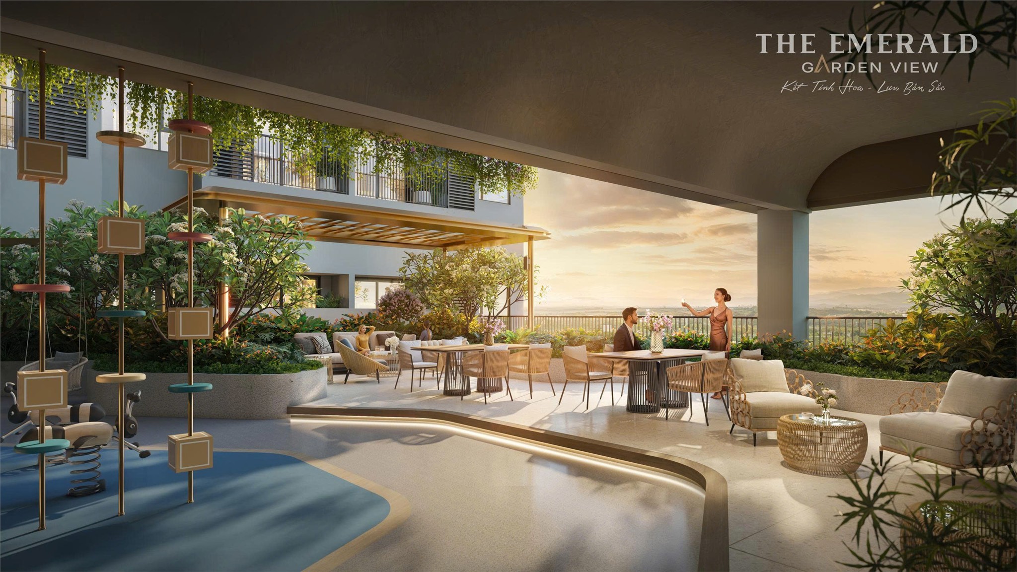  The Emerald Garden View chỉ 9 triệu mỗi tháng nhận ngay căn view chuẩn sống xanh tại Thuận An 