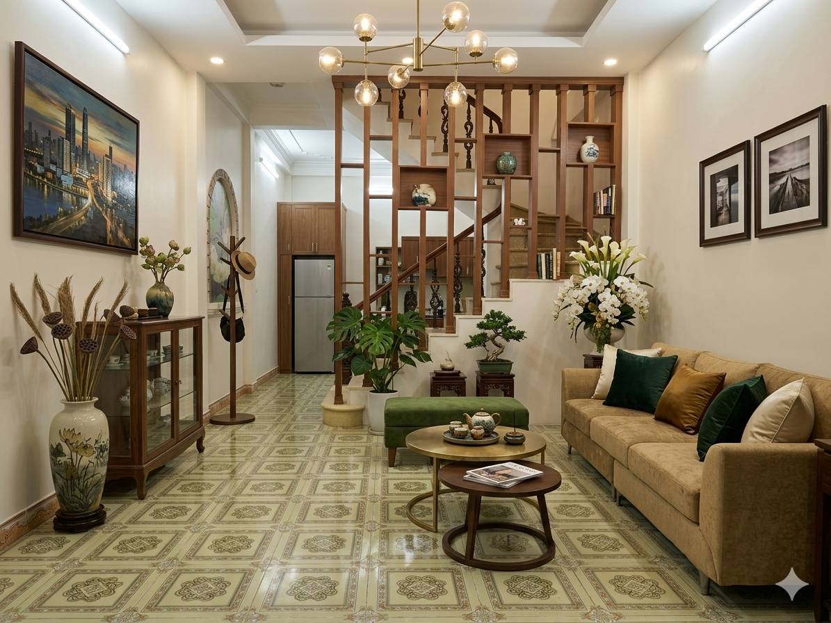  ???? SIÊU PHẨM ! NGHĨA ĐÔ - CẦU GIẤY - HÀ NỘI - CHỈ CÁCH 2 NHÀ RA CHỢ, Ô TÔ TRÁNH, XÁCH VALI VÀO Ở NGAY ???? 55M² x 4 NGỦ 
- MẶT TIỀN KHỦNG! 