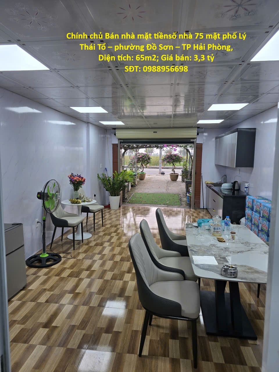  Chính chủ Bán nhà mặt tiền Lý Thái Tổ Đồ Sơn – gần biển Đồi Rồng – 65m2 –  3.3 tỷ – kinh doanh tốt 