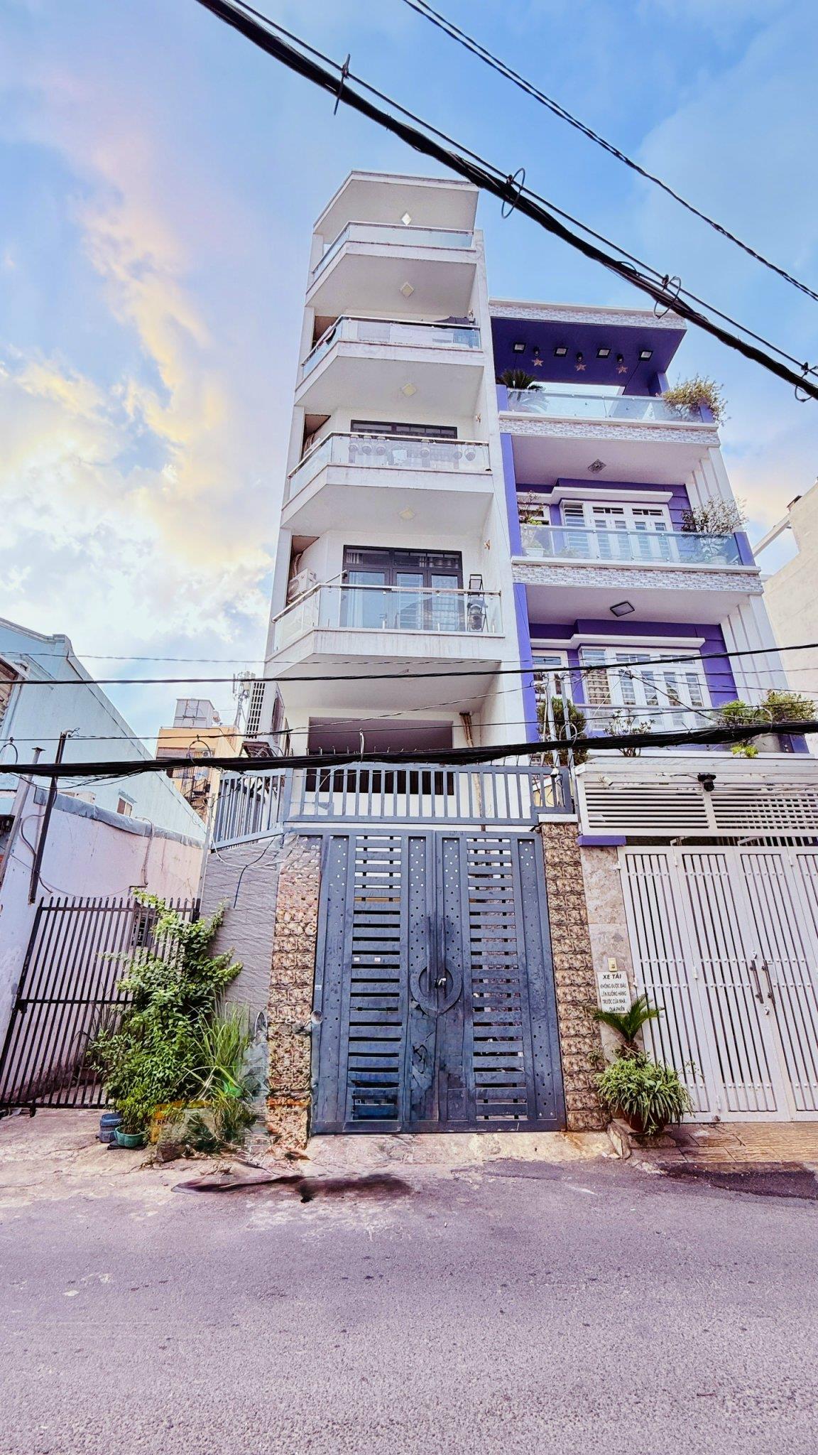  CHDV 7 TẦNG, HXT THÔNG, DT: 108M2, THANG MÁY, CÓ HẦM, DÒNG TIỀN 60 TRIỆU/THÁNG 
