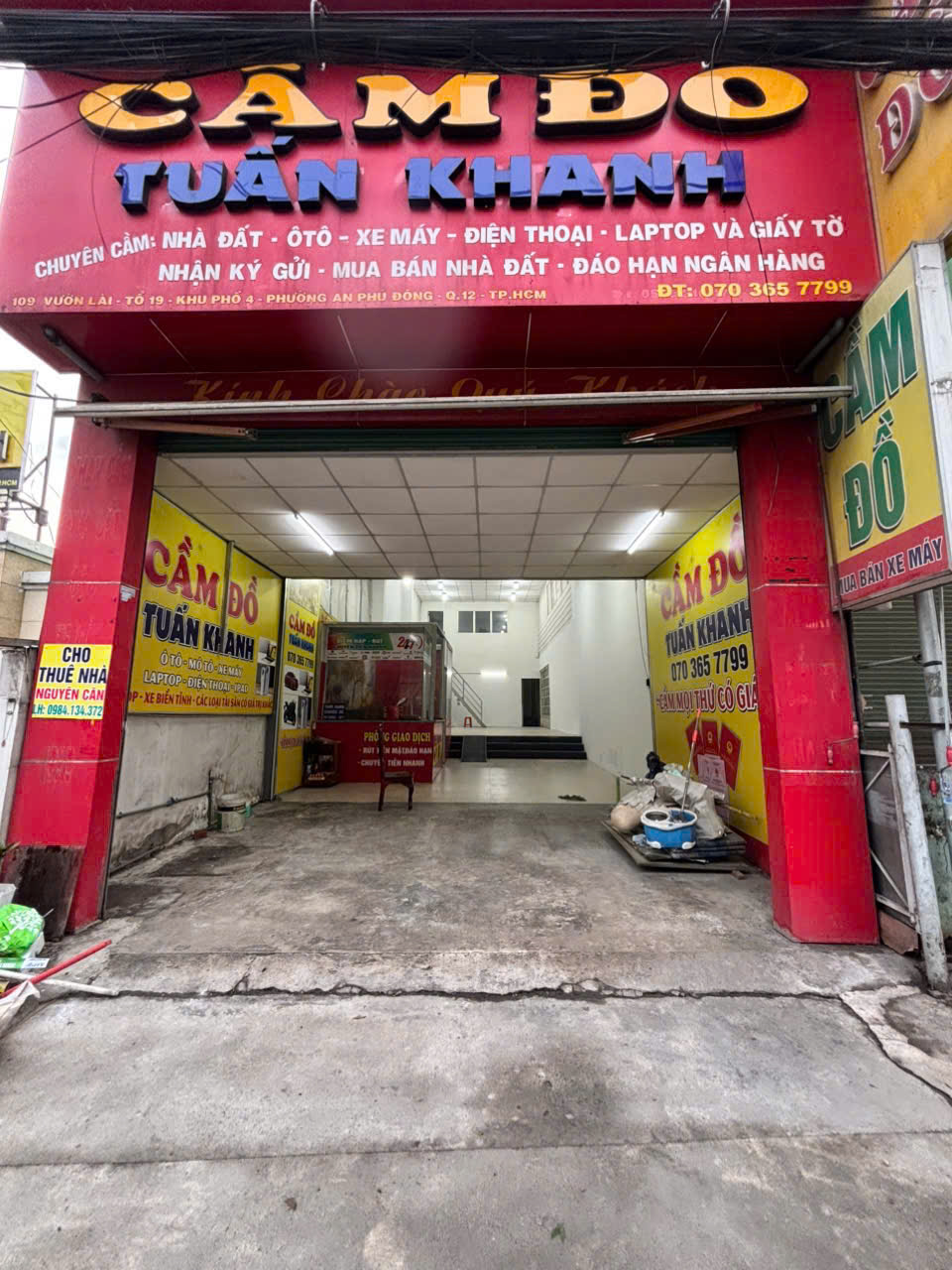  CHO THUÊ NHÀ NGUYÊN CĂN MẶT TIỀN – VỊ TRÍ ĐẸP QUẬN 12 