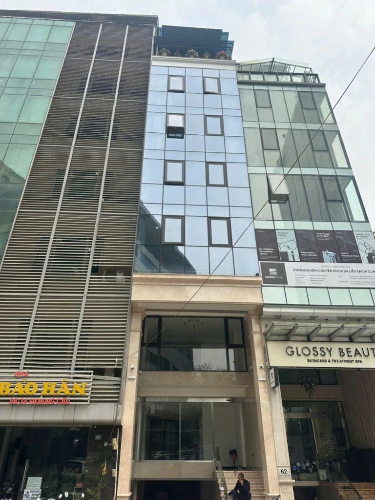  Cho thuê tầng 1-2-3-4   tòa building số 64 ngõ 34 Hoàng Cầu, quận Đống Đa, Hà Nội 