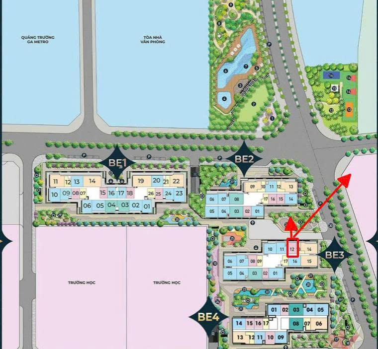  BÁN NHANH CĂN 1PN VIEW ĐẸP – GIÁ CỰC TỐT – Phân khu The Metropolitan, Vinhomes Ocean Park 1 