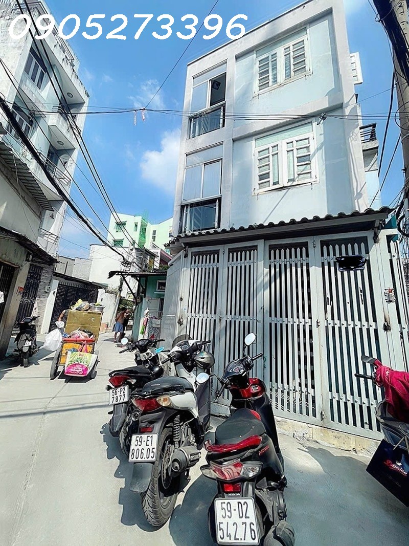  BÁN NHÀ 3 TẦNG – HẺM XE HƠI 1/ TRẦN VĂN QUANG (P. BẢY HIỀN MỚI) – QUẬN TÂN BÌNH - 4,8 TỶ 
