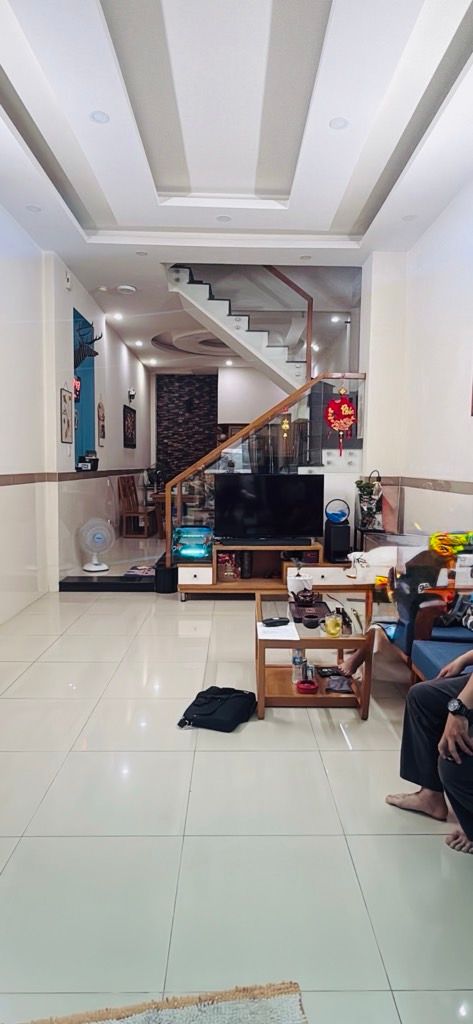  ???? NHÀ MỚI Ở NGAY LÊ THÚC HOẠCH,TÂN PHÚ. HẺM 5M Ô TÔ TỚI NHÀ,KDC AN NINH,YÊN TĨNH. 4M X 14.5M,3 TẦNG,ĐÚC BTCT CHẮC CHẮN,SỔ VUÔNG A4,KHÔNG LG ???? 