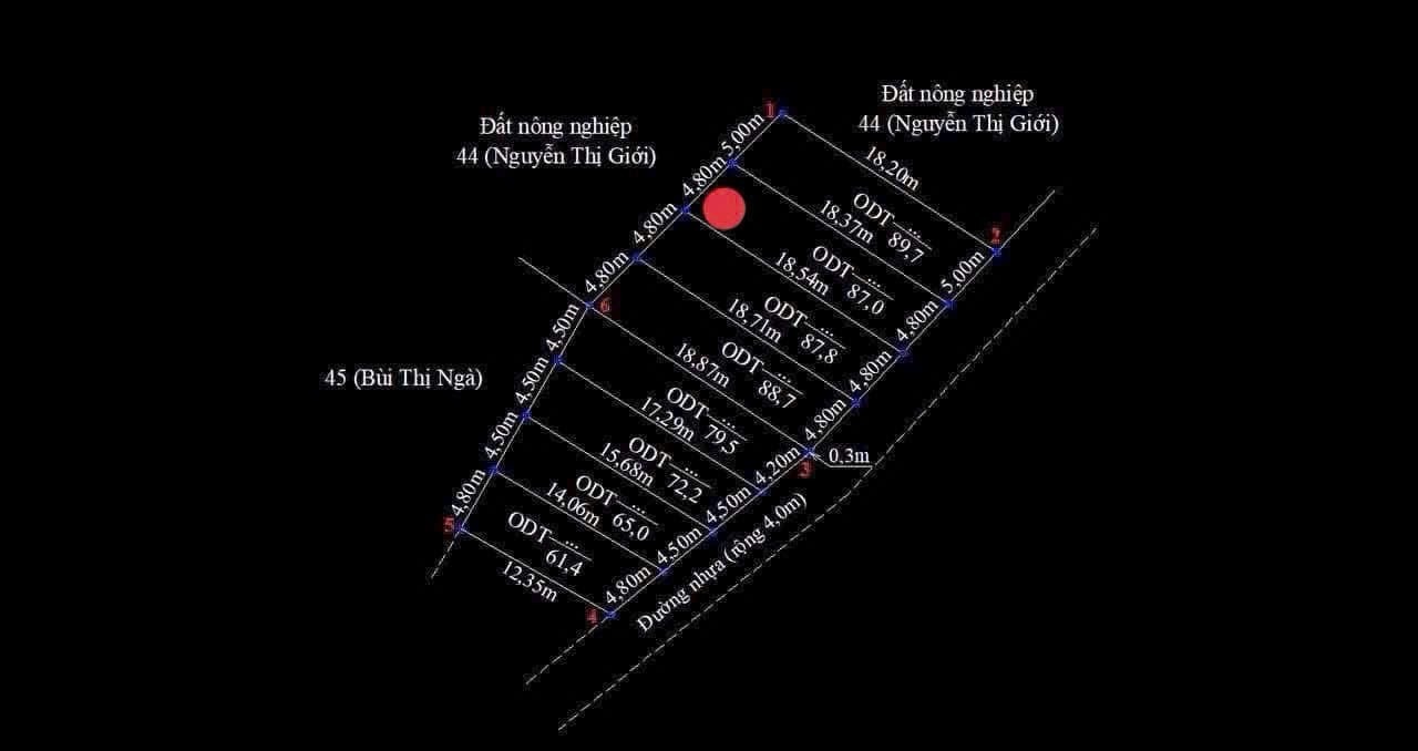  BÁN ĐẤT MẶT ĐƯỜNG NHỰA PHƯỜNG BÀNG LA - ĐỒ SƠN - 87m2 - Đồ Sơn - Giá 9xx triệu 