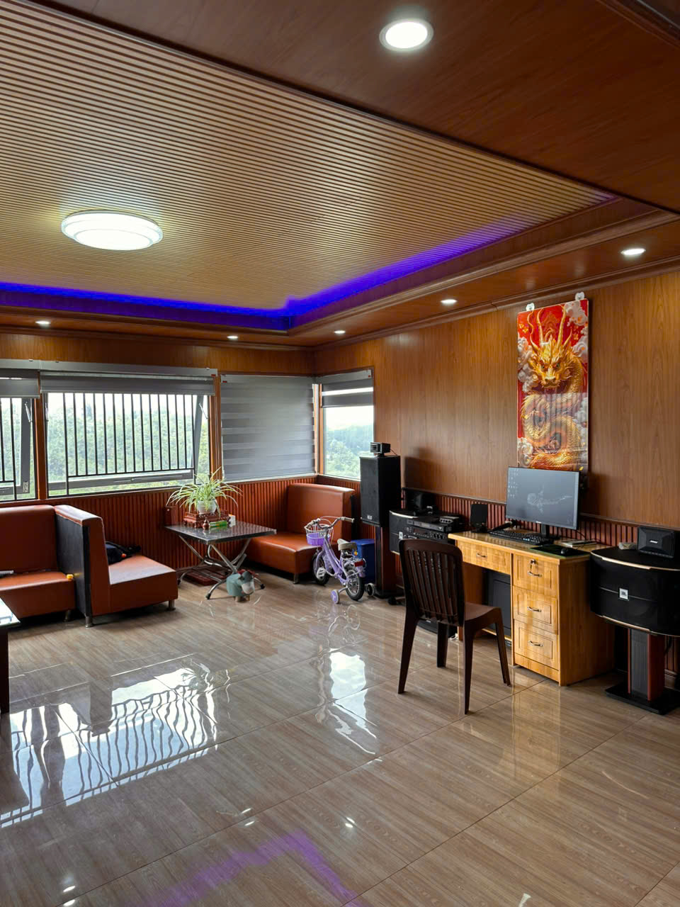  Cho thuê nhà 5 phòng Khởi Nghĩa Bắc Sơn phường 10 Đà Lạt 20 triệu/tháng 