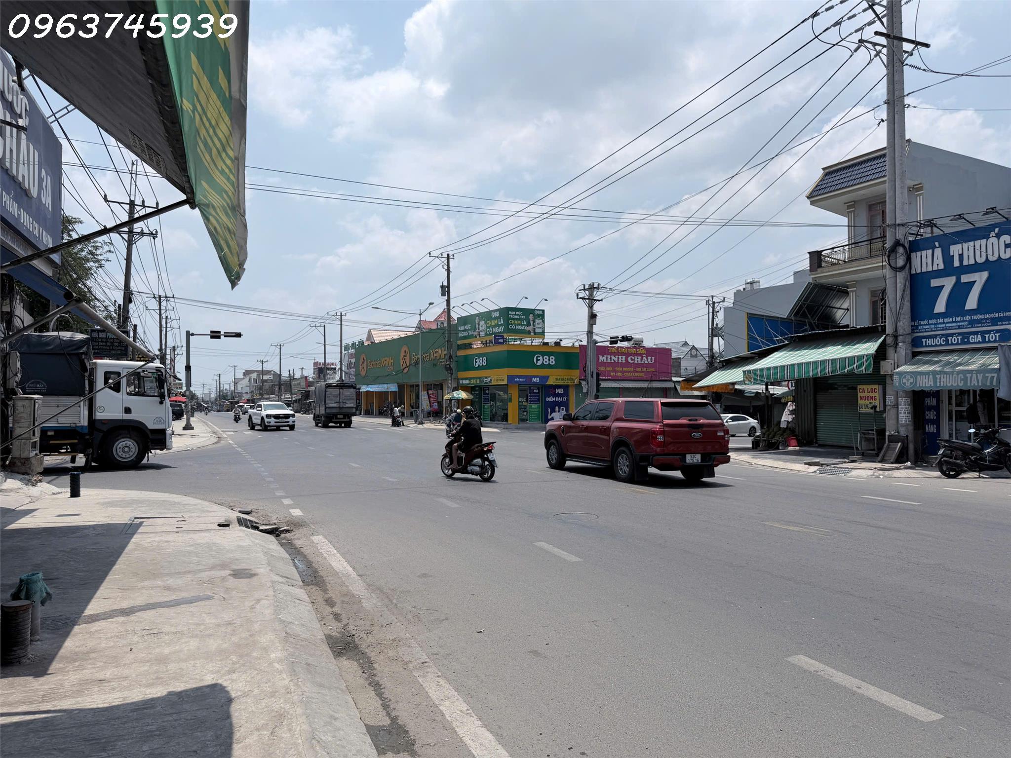  Tọa độ giao thương sầm uất, mặt tiền Liên Huyện, 150m2, ngang 5m, dài 30m, 1 tầng, 5.3 tỷ, Thuận An 