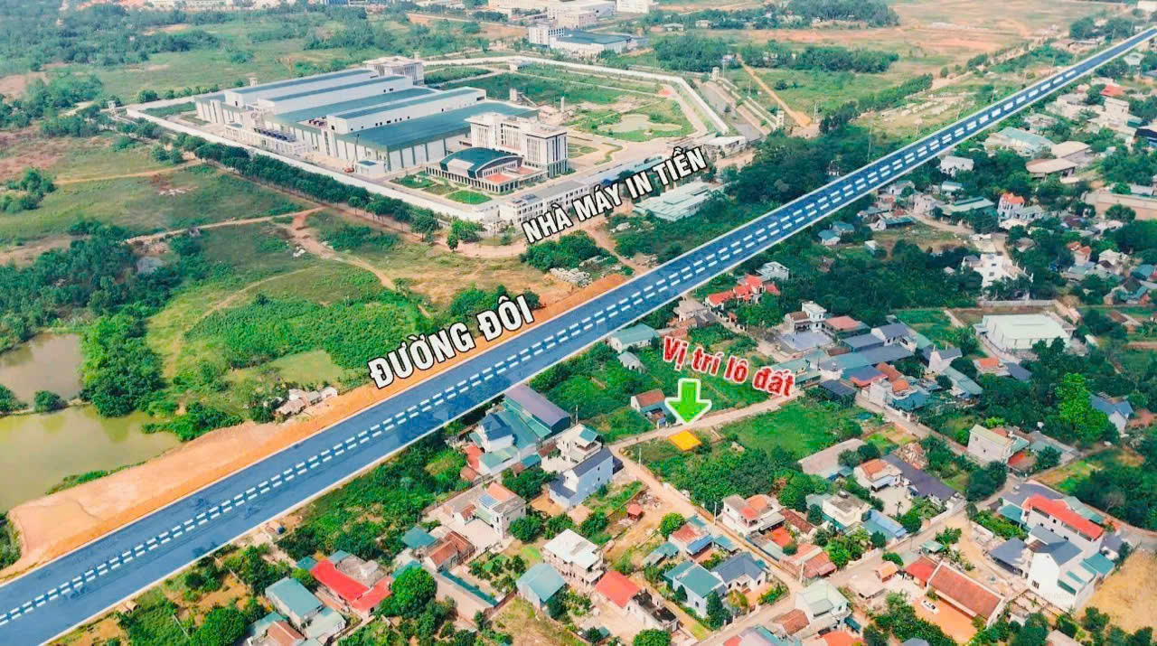  Chính Chủ Cầm Sổ – Ra Nhanh 2 Lô Đẹp Sát Nhà Máy In Tiền 