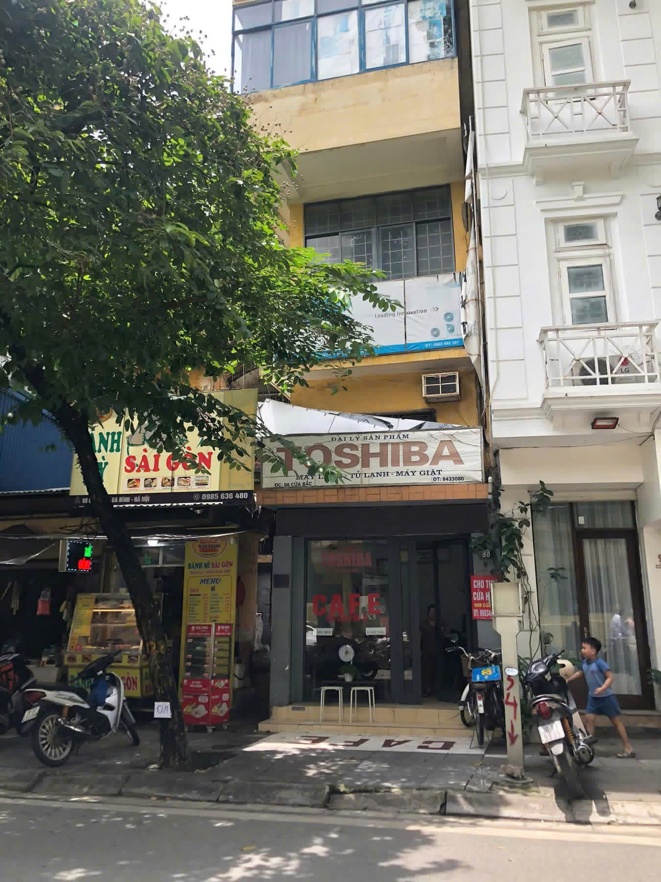  CHO THUÊ CỬA HÀNG MẶT PHỐ – 98B CỬA BẮC, PHƯỜNG QUÁN THÁNH, QUẬN BA ĐÌNH, HÀ NỘI 