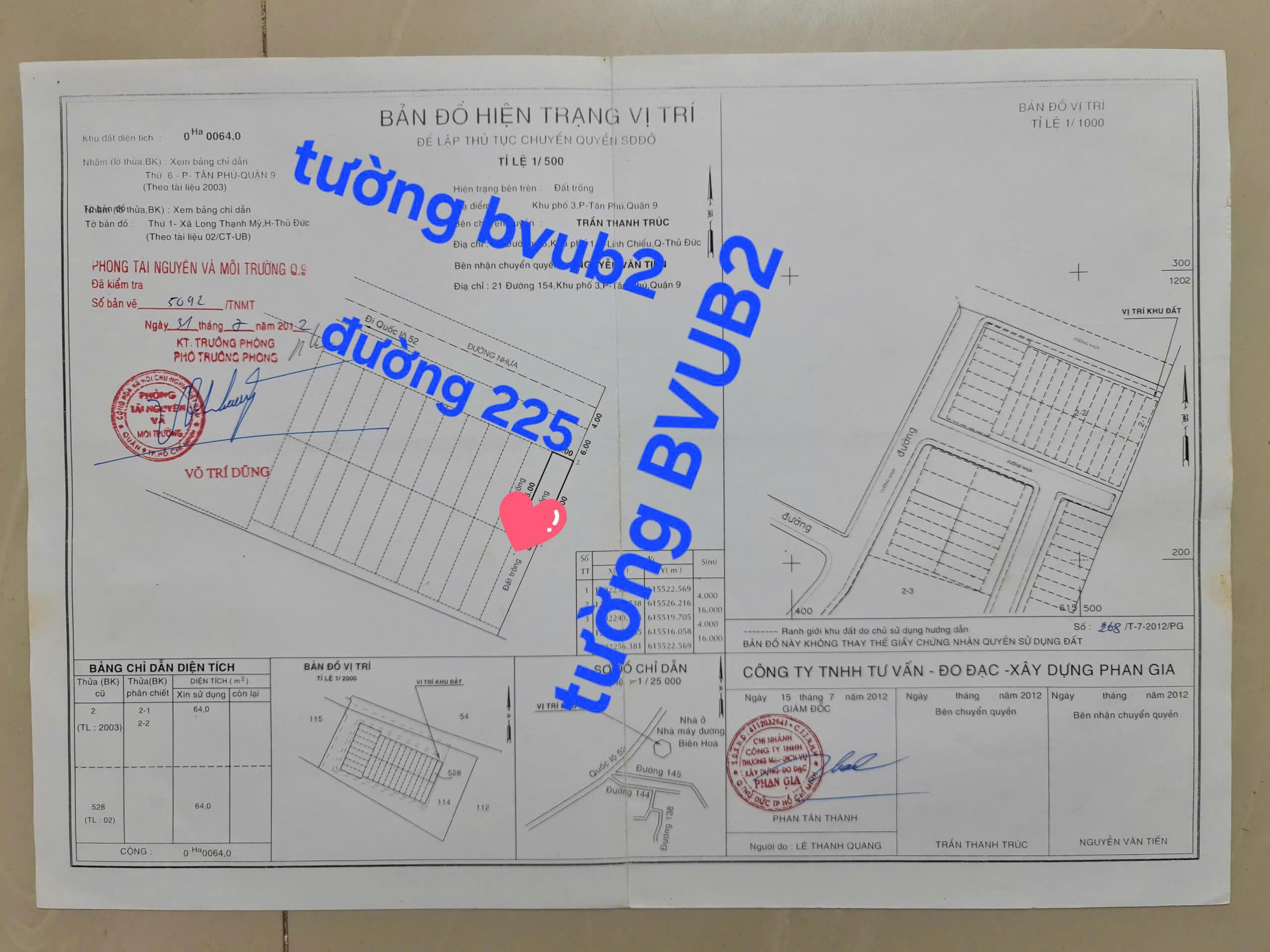  Chính chủ bán đất CHUNG TƯỜNG BỆNH VIỆN UNG BƯỚU 2, Thủ Đức, Tp HCM 
