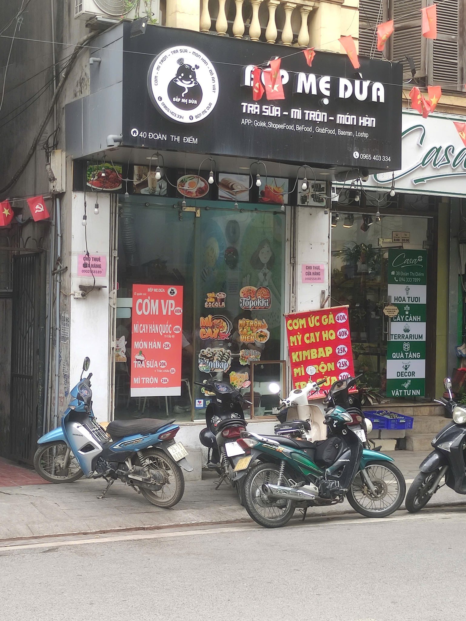  Sang nhượng quán tại 40 Đoàn Thị Điểm, Đống Đa, Hà Nội 
