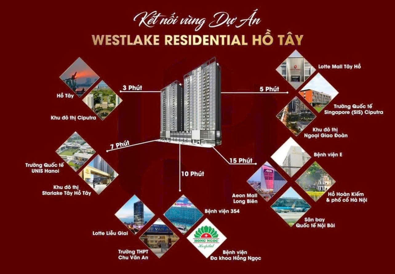  CELESTINE WESTLAKE – BIỂU TƯỢNG SỐNG THƯỢNG LƯU GIỮA LÒNG TÂY HỒ  Tọa lạc tại khu Vườn Đào, Tây Hồ 
