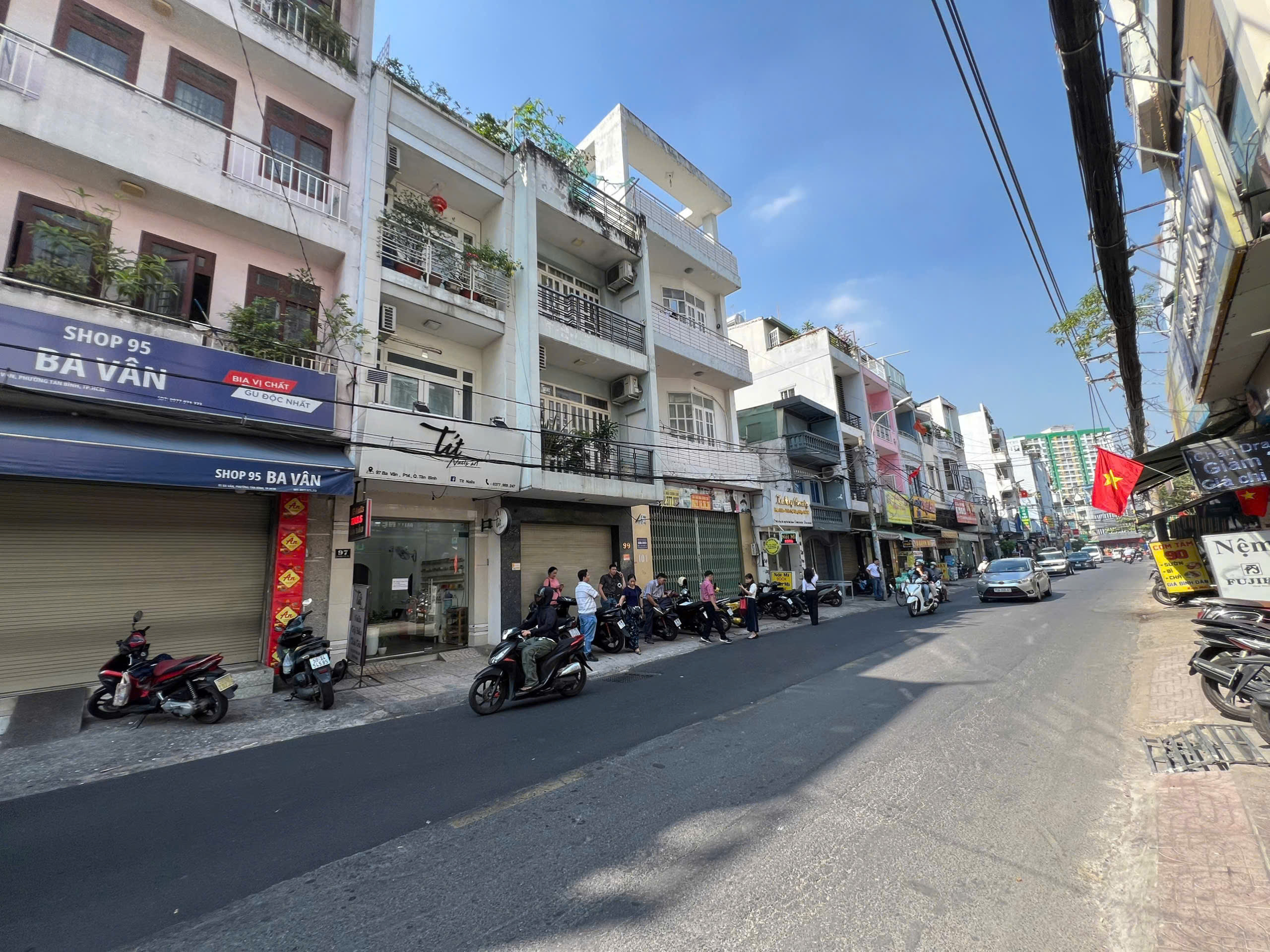  13.8 Tỷ Nhà chính chủ Mặt tiền 99 Ba Vân 53m2 4 Tầng, Sổ Đỏ Trao Tay - Cơ Hội Vàng Tân Bình! 