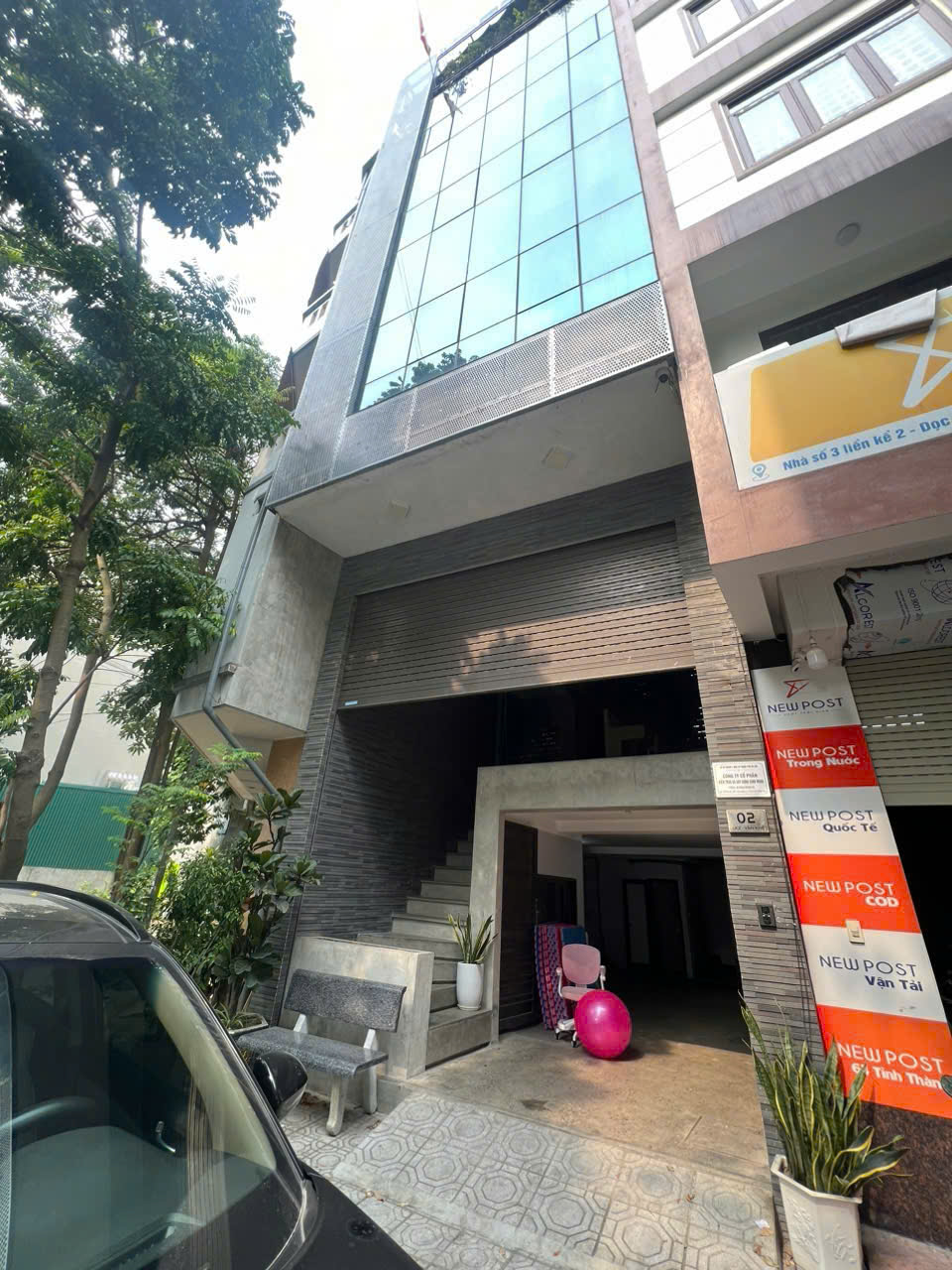  Cho thuê nhà 7 tầng,vị trí đẹp,gần ngã tư – tiện kinh doanh đa ngành khu Văn Khê,Hà Đông 