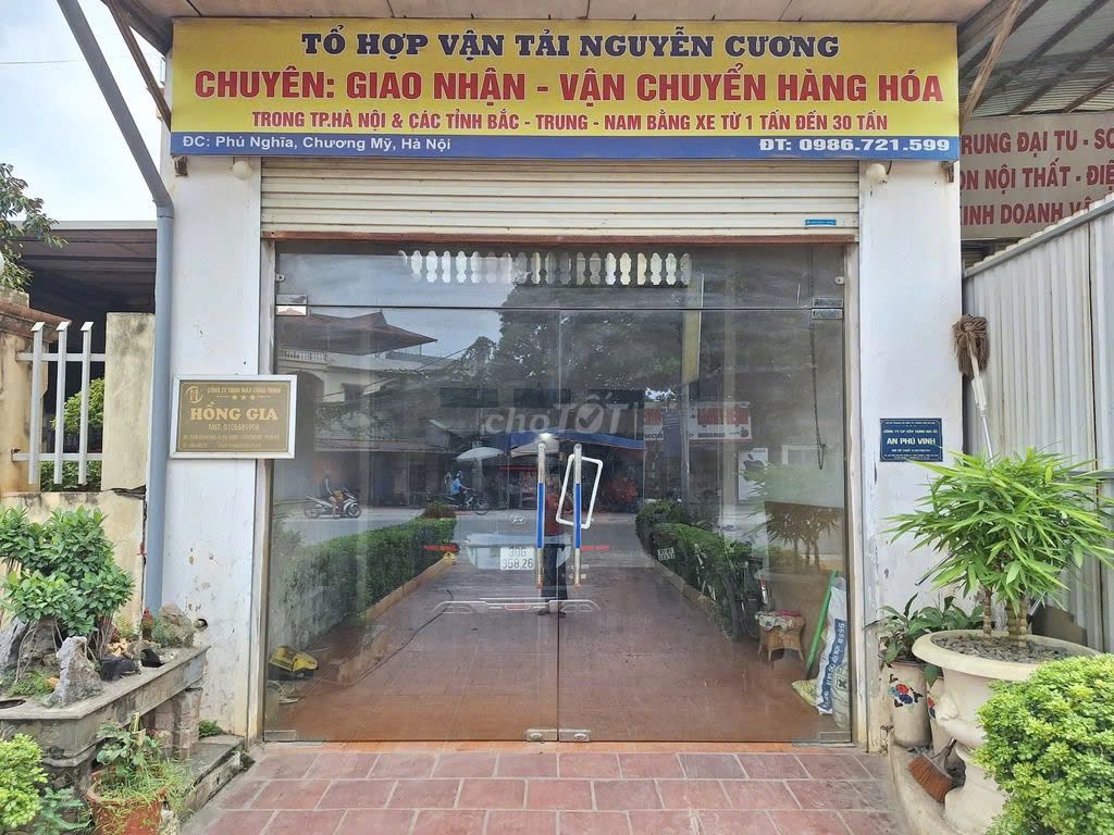  CHO THUÊ NHÀ 40m2 MẶT TIỀN QUÔC LỘ 6 PHÚ NGHĨA CHƯƠNG MỸ. CHỈ 4.5 TRIỆU/THÁNG 