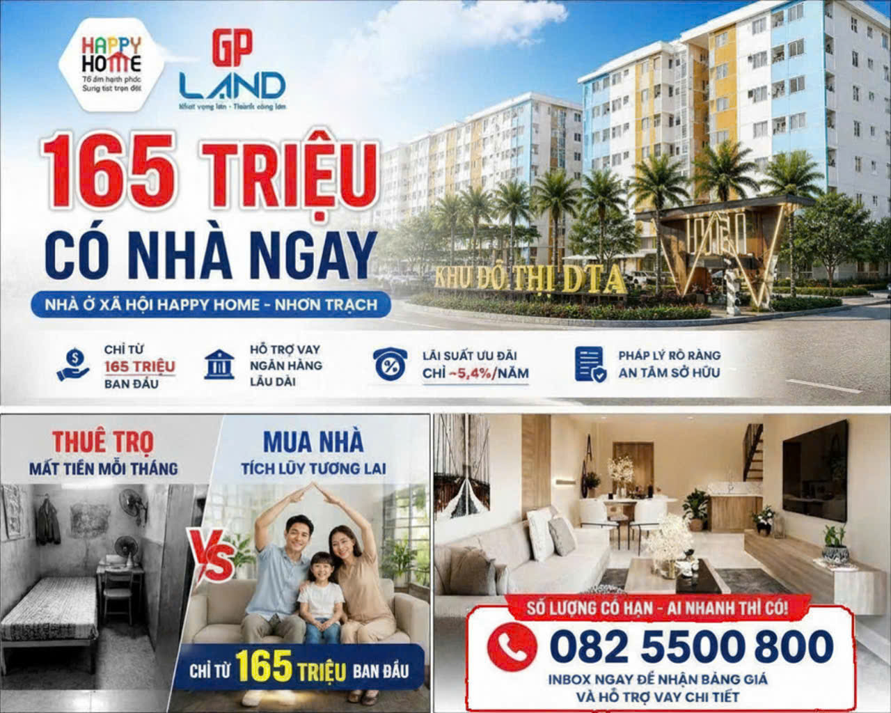  Căn hộ 2PN Nhơn Trạch giá chỉ hơn 500Tr - Khai thác cho thuê ngay, tỷ suất sinh lời 10%/năm 