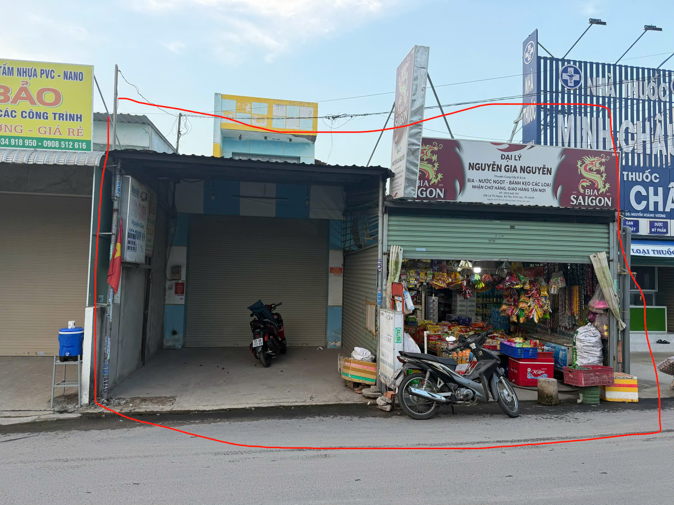  BÁN GẤP NHÀ MẶT TIỀN LÊ THỊ NGAY , BÌNH CHÁNH , DT KHỦNG 300M2 